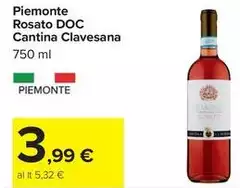 Piemonte -  Rosato DOC