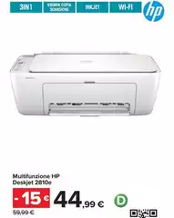 HP - Multifunzione Deskjet 2810e