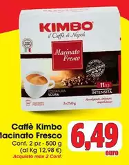 Kimbo - Caffè  Lacinato Fresco