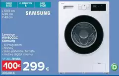 Samsung - Lavatrice WW80CGC