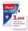 Vileda - Turbo Smart 100% Microfibre Ricambio