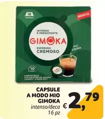 Gimoka - Capsule A Modo Mio Gimoka - Capsule A Modo Mio
