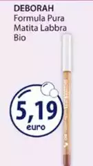 Deborah - Formula Pura Matita Labbra Bio Deborah - Formula Pura Matita Labbra Bio