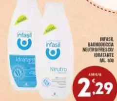 Infasil - Bagnodoccia Neutro/Fresco/Idratante