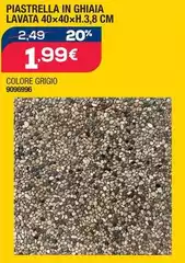 Piastrella In Ghiaia Lavata