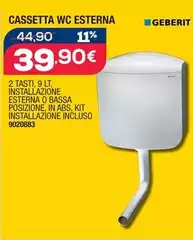 Geberit - Cassetta Wc Esterna