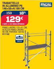 Facal - Trabattello In Alluminio P6