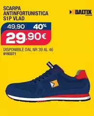 Baltix - Scarpa Antinfortunistica S1P VLAD