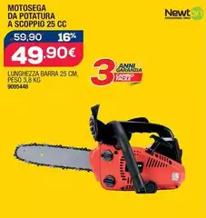 Newton - Motosega Da Potatura A Scoppio 25 CC