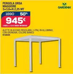 Gardenia - Pergola Orsa Maggiore