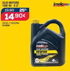 Imolax - Olio Motore 10W 40