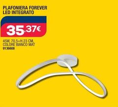 Plafoniera Forever Led Integrato Plafoniera Forever Led Integrato