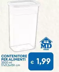 Contenitore Per Alimenti