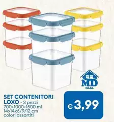 Set Contenitori Loxo