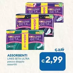 Lines Seta Ultra - Assorbenti