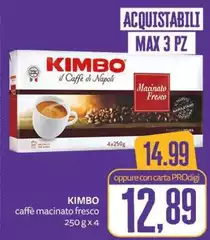 Kimbo - Caffè Macinato Fresco