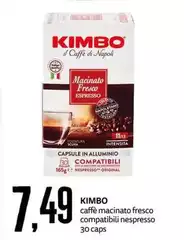 Kimbo - Caffè Macinato Fresco Compatibili Nespresso