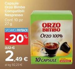 Nespresso - Capsule Orzo Bimbo Compatibili