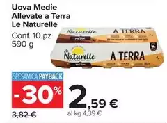 Le Naturelle - Uova Medie Allevate A Terra