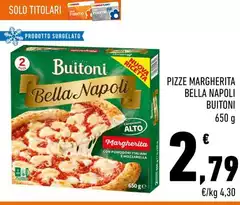Buitoni - Pizze Margherita Bella Napoli