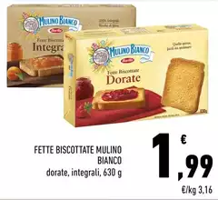 Mulino Bianco - Fette Biscottate