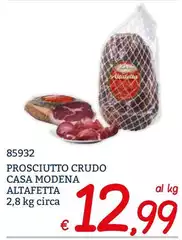 Casa Modena - Prosciutto Crudo Altafetta Casa Modena - Prosciutto Crudo Altafetta