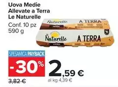 Le Naturelle - Uova Medie Allevate A Terra