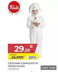 Trudi - Costume Coniglietto Plush