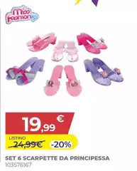 Miss Fashion - Set 6 Scarpette Da Principessa