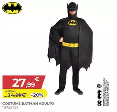 Costume Batman Adulto
