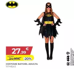 Costume Batgirl Adulta