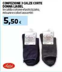 Liabel - Confezione 3 Calze Corte Donna Liabel - Confezione 3 Calze Corte Donna