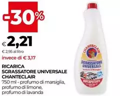 Chanteclair - Ricarica Sgrassatore Universale Chanteclair - Ricarica Sgrassatore Universale