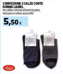 Liabel - Confezione 3 Calze Corte Donna Liabel - Confezione 3 Calze Corte Donna