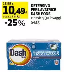 Dash - Detersivo Per Lavatrice Pods Dash - Detersivo Per Lavatrice Pods