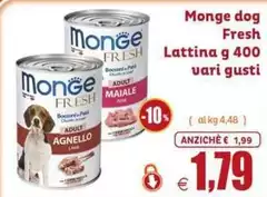 Monge -  Dog Fresh Lattina