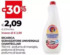 Chanteclair - Ricarica Sgrassatore Universale Chanteclair - Ricarica Sgrassatore Universale