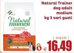 Natural Trainer -  Dog Adult Medium