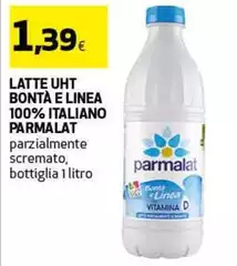 Parmalat - Latte UHT Bontà E Linea 100% Italiano
