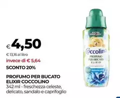 Coccolino - Profumo Per Bucato Elixir