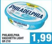 Philadelphia - Vaschetta Light Philadelphia - Vaschetta Light