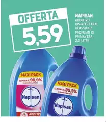 Napisan - Additivo Disinfettante Classico/Profumo Di Primavera Napisan - Additivo Disinfettante Classico/Profumo Di Primavera
