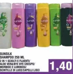 Sunsilk - Shampoo 2 In 1 Sciolti E Fluenti