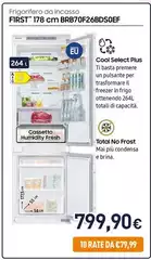 Samsung - Frigorifero Da Incasso F1RST™ 178 Cm BRB70F26BDS0EF