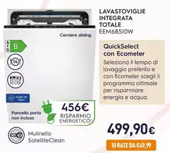 Electrolux - EEM68510W A Scomparsa Totale 14 Coperti B Electrolux - EEM68510W A Scomparsa Totale 14 Coperti B