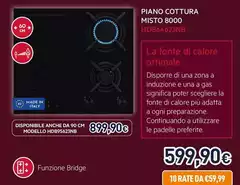 Aeg - HDB64623NB Nero Da Incasso 60 Cm Combi 4 Fornello(i)