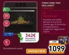 Aeg - Forno Serie 7000 Mealassist TE8PB731AT