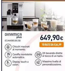 De Longhi - Dinamica Plus ECAM380.85.SB