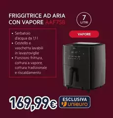 Aeg - Friggitrice Ad Aria Con Vapore AAF7SB