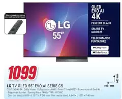 LG - Tv Oled 55" EVO Ai Serie C5